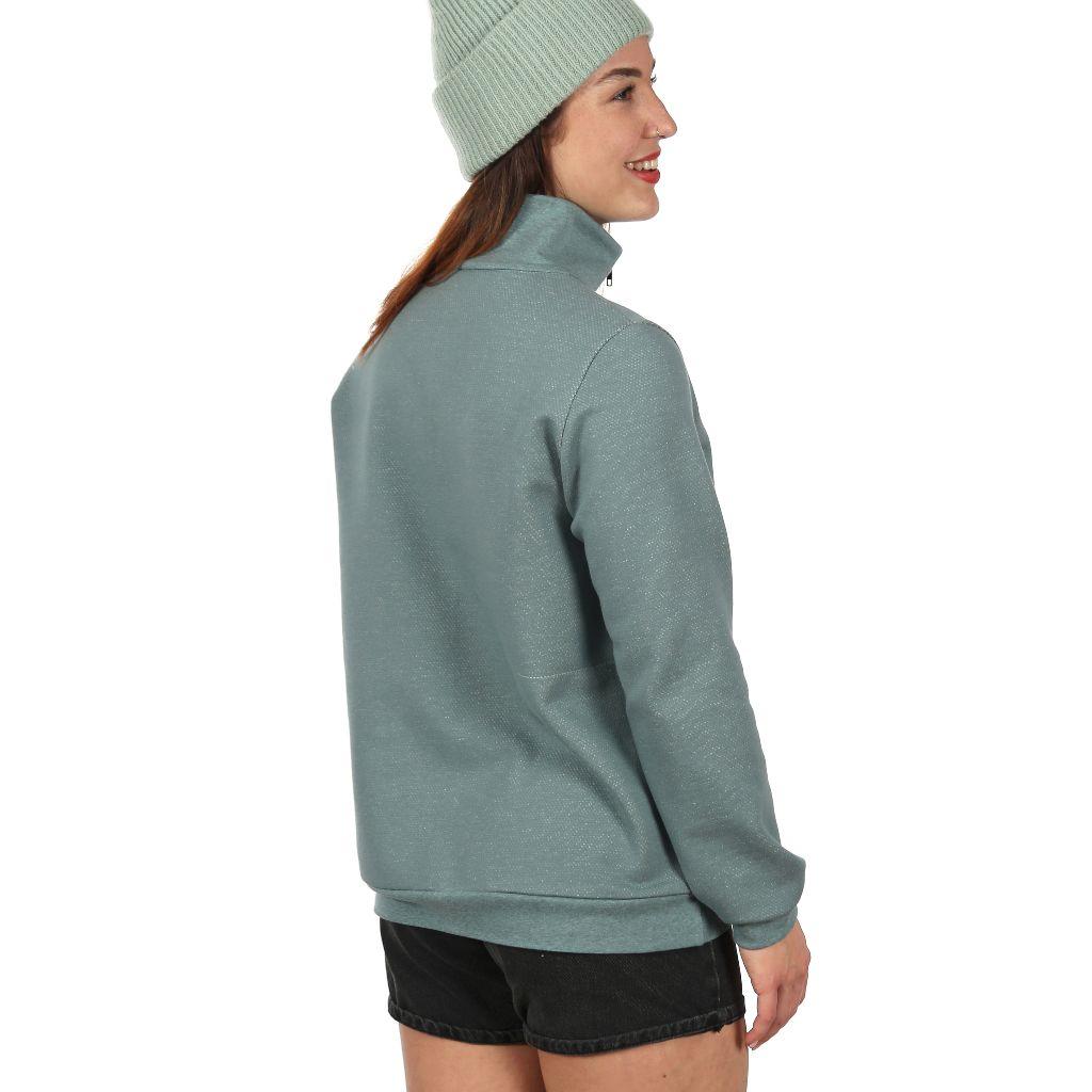 Papierschnittmuster Jacke mit hohem Kragen Frau Svea XS-XXL